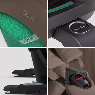 Silver Cross Motion 3 All-Size 360 ISOFIX Car Seat – Timeless Cocoa | Birth to 12 Years