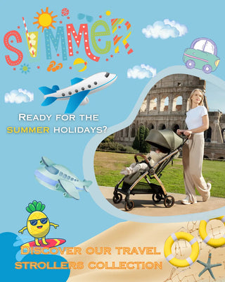 travel stroller collection banner mobile